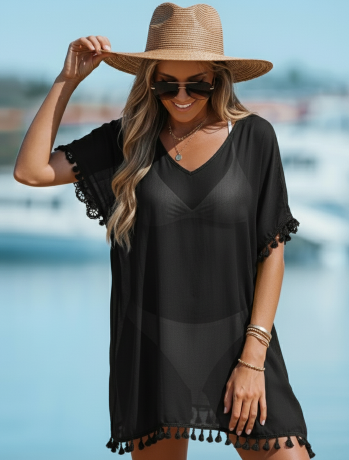 Kaiteriteri Beach Cover-Up - product view 3